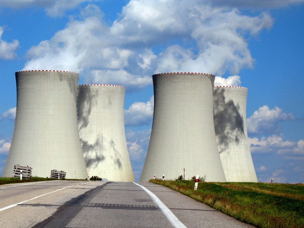 chimney, concrete, nuclear